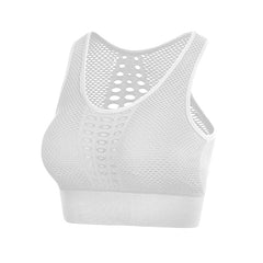 Seamless Sports Bra Top Fitness Racerback Running Crop Activewear