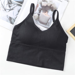 Sports Bras Women Push Up Solid Sports Bra Jogging Gym