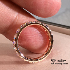 Rings For Women Silver Color Cubic Zirconia Ring Trendy Jewelry