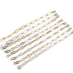 1PC 4mm New 304 Stainless Steel Link Cable Chain Bracelets