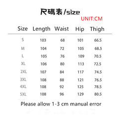 Straight Jean Pants Man Skeleton Embroidery Mopping Trousers