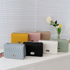 Leather Handbag Luxury Brand Chain Handle Shoulder Messenger Bags