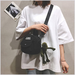 Cartoon Small Bags Designer Bags for Women Canvas Crossbody Bag