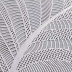 PVC Hollow Oil Water Resistant Nordic Non-slip Kitchen Placemat