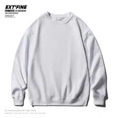 Men Solid Color Sweatshirts Male Oversized Hoodies Streetwear