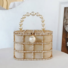 Diamonds Basket Evening Clutch Bags