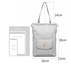 Fashion Women Shoulder Bag For Laptop Waterproof Oxford Cloth