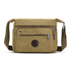 Travel Bag Canvas Casual Men Shoulder Crossbody Outdoor Bags