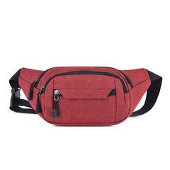 Men Waist Bag Pack Men Wallet Purse Casual Large Phone Belt Bag