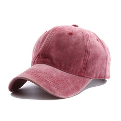 Solid Spring Summer Cap Ponytail Baseball Cap Fashion Hats