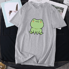 Frog Hoodie Vintage Harajuku Women's Winter Hoodies Kawaii Cute