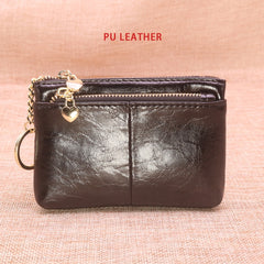 Genuine Cowhide Leather Purses And PU Wallets