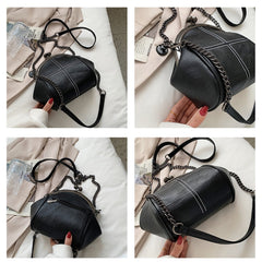 Fashion Chain Design Ladies Shoulder Bag High Quality PU Leather