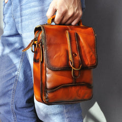 Original Leather Male Design Casual Shoulder messenger bag Crossbody