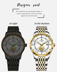 Women Watch Brand Fashion Ladies Watch Elegant Gold Steel Wristwatch