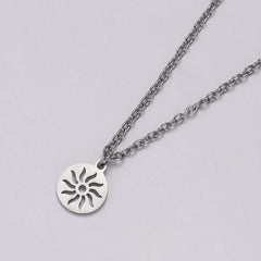 Men Necklace Stainless steel Necklace Women Men Simple Long Chain