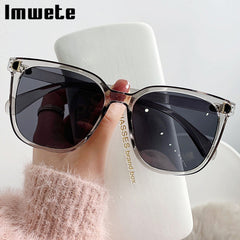 Fashion Oversized Sunglasses Square Design Vintage