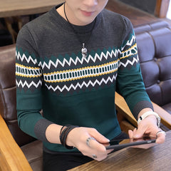 Sweaters And Pullovers Men Long Sleeve Knitted Sweater