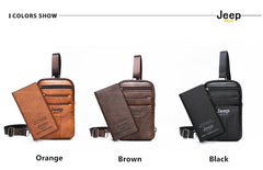 Multi-function Small Sling Chest Bag Legs Waist Bag For Man