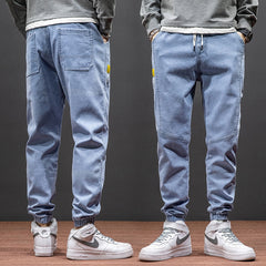 Baggy Men Cargo Jeans Fashion Harlan Cotton Streetwear