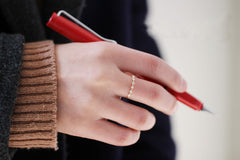 Fashion Simple Pavé Diamond Ring Women Exquisite Sweet Jewelry Accessories