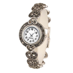 Reloj Mujer Fashion Vintage Bracelet Watch Women Rhinestone Watches