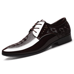 Men Leather Shoes Business Dress Shoes All-Match Casual Shoes