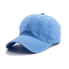 Solid Spring Summer Cap Ponytail Baseball Cap Fashion Hats