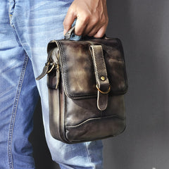 Original Leather Male Design Casual Shoulder messenger bag Crossbody