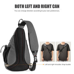 Mixi Men One Shoulder Backpack Women Sling Bag Crossbody