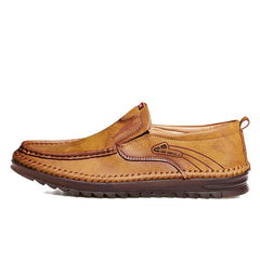 Genuine Leather Men Shoes Casual Mens Loafers Moccasins