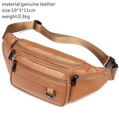 Genuine Leather Belt Bag Women Waist Bags