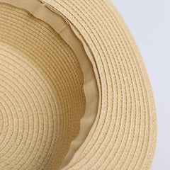 simple Summer Parent-child Beach Hat Female Casual Panama Hat