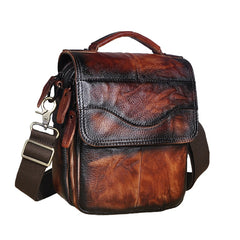 Original Leather Male Casual Shoulder Messenger bag Cowhide Fashion Cross-body