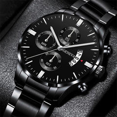 Fashion Mens Sports Watches Luxury Men Stainless Steel Quartz