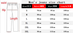 Mens Skinny Blue jeans Popular Scratch Slim Denim Pants Pencil Pants
