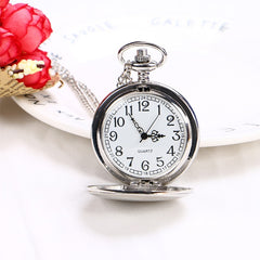 Pendant Pocket Watch Modern Arabic Number Analog