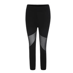 Leggings Gothic Insert Mesh Design Trousers Pants