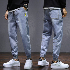 Baggy Men Cargo Jeans Fashion Harlan Cotton Streetwear