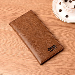 Men Long Money Wallet Money Clip Men Wallets Business Brand Card Holder