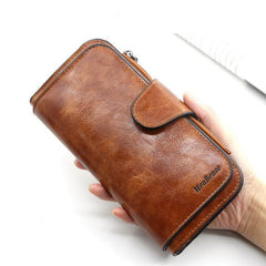 Women wallet made of leather Wallets Three fold VINTAGE