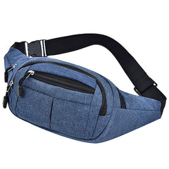 Men Waist Bag Pack Men Wallet Purse Casual Large Phone Belt Bag