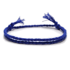 Simple Woven Cotton Rope String Bracelet Pray Yoga Handmade