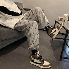 Streetwear Wide Oversize Pants Men Harajuku Casual Sport Sweatpants Joggers