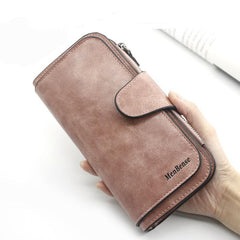 Women wallet made of leather Wallets Three fold VINTAGE