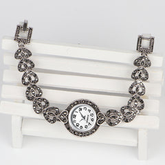 Reloj Mujer Fashion Vintage Bracelet Watch Women Rhinestone Watches