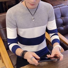 Sweaters And Pullovers Men Long Sleeve Knitted Sweater