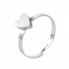 finger ring fashion adjust ring stainless steel woman ring stainless steel