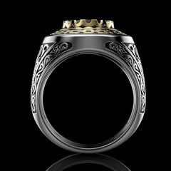 Fashion Texture Jewelry Rings Red Jewelry