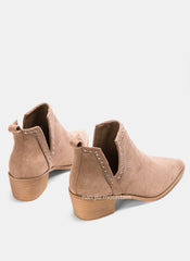 Ankle Boots For Women Low Heel Boots Women Pointed Boots